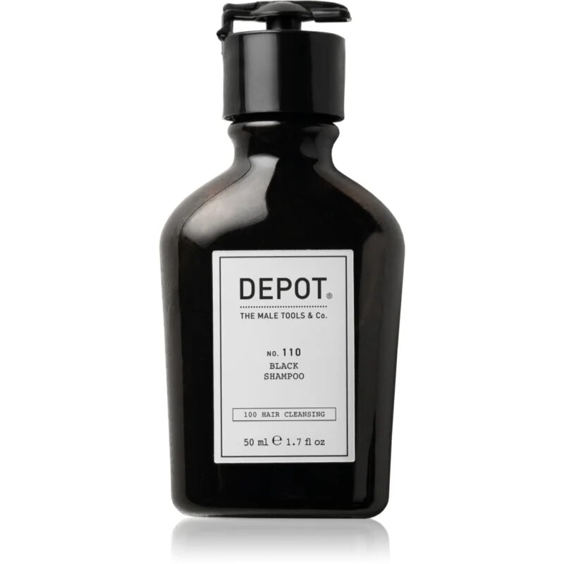 DEPOT No. 110 Black Shampoo šampon neutralizující mosazné podtóny 50 ml