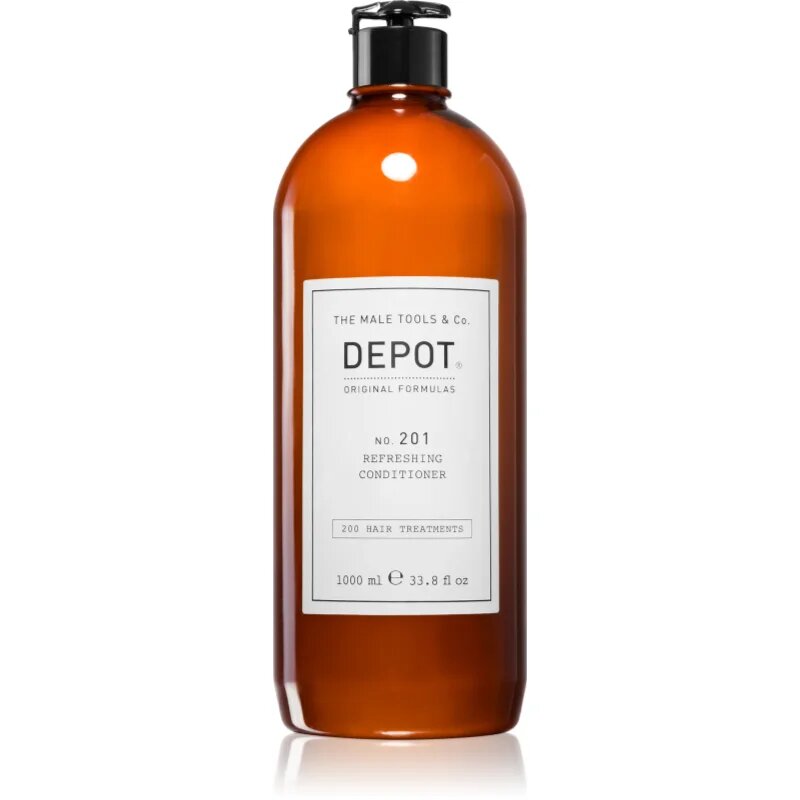 DEPOT No. 201 Refreshing Conditioner hydratační kondicionér pro lesk a hebkost vlasů 1000 ml