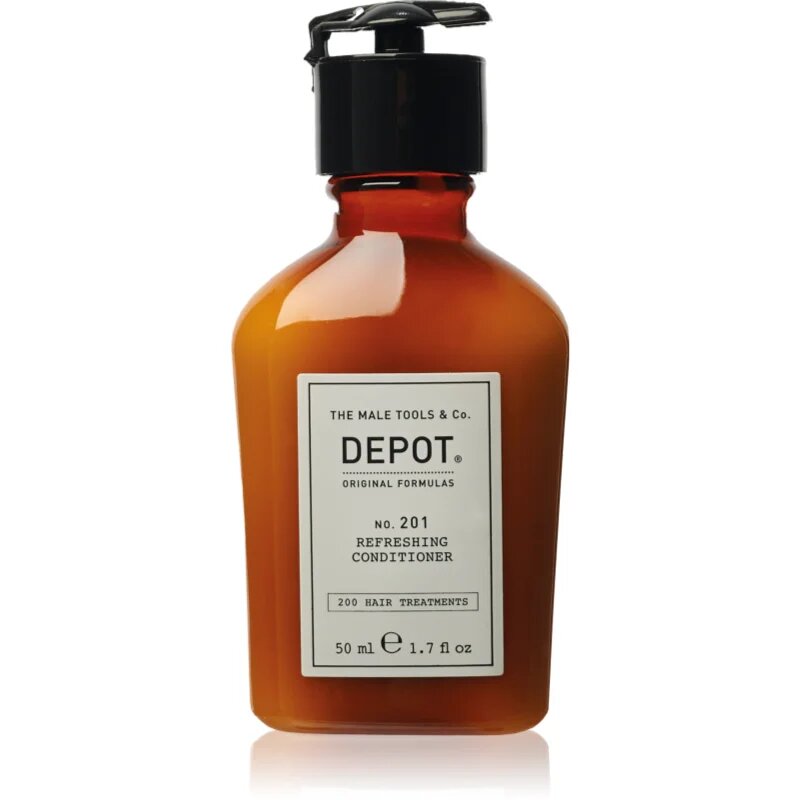 DEPOT No. 201 Refreshing Conditioner hydratační kondicionér pro lesk a hebkost vlasů 50 ml