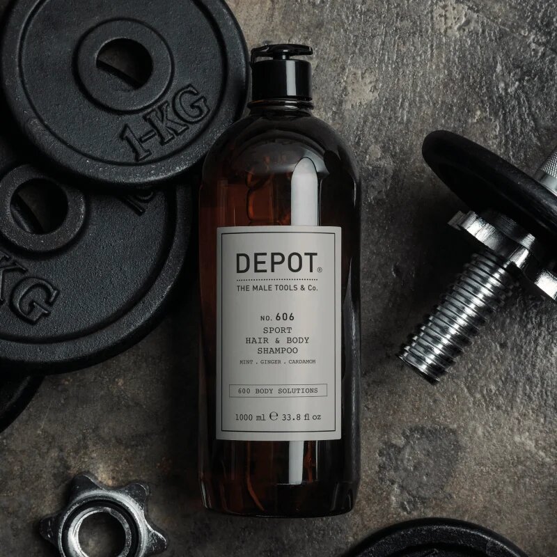 DEPOT No. 606 Sport Hair & Body šampon na vlasy a tělo 1000 ml