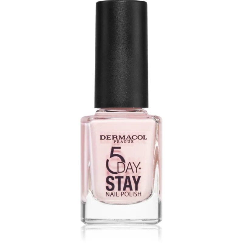 Dermacol 5 Day Stay dlouhotrvající lak na nehty odstín 06 First Kiss 11 ml