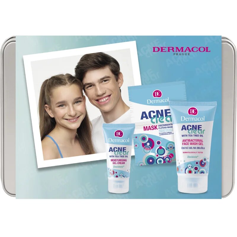 Dermacol Acne Clear dárková sada pro problematickou pleť akné