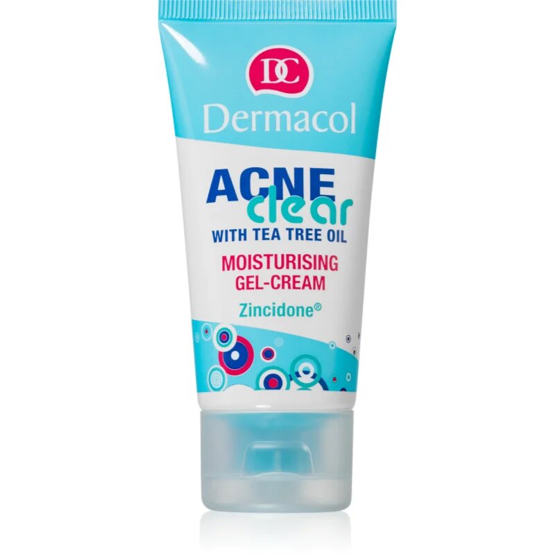 Dermacol Acne Clear hydratační gelový krém pro problematickou pleť akné 50 ml