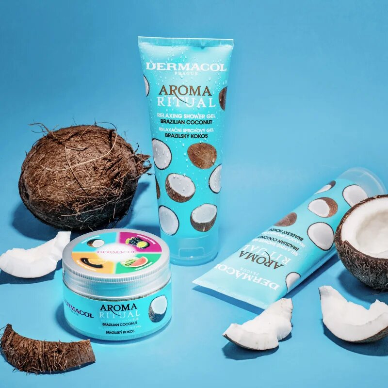Dermacol Aroma Moment Brazilian Coconut relaxační sprchový gel 250 ml