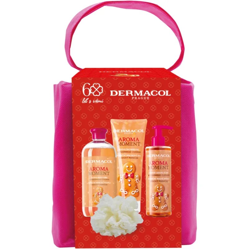 Dermacol Aroma Moment Gingerbread Cookies dárková sada ve vánočním stylu