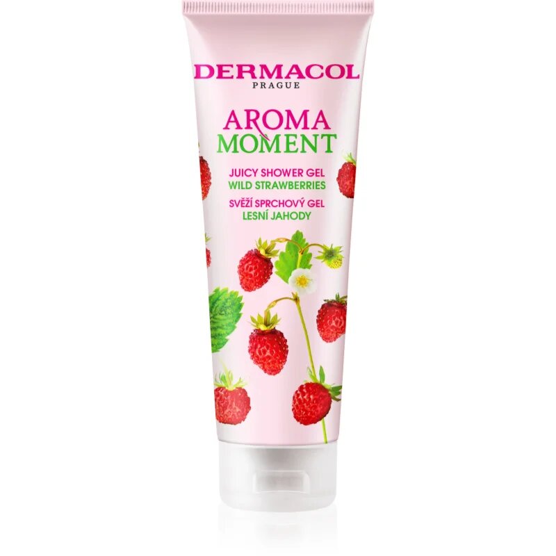 Dermacol Aroma Moment Wild Strawberries svěží sprchový gel 250 ml