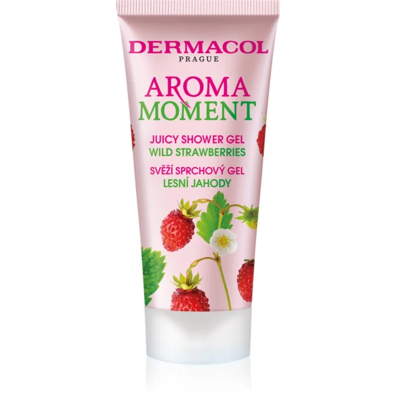 Dermacol Aroma Moment Wild Strawberries svěží sprchový gel 30 ml