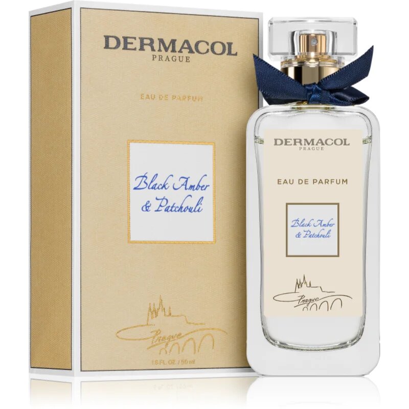 Dermacol Black Amber & Patchouli parfémovaná voda unisex 50 ml