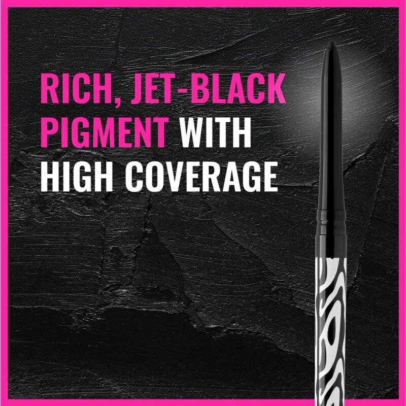 Dermacol Black Sensation Matt Black tužka na oči black 0.35 g