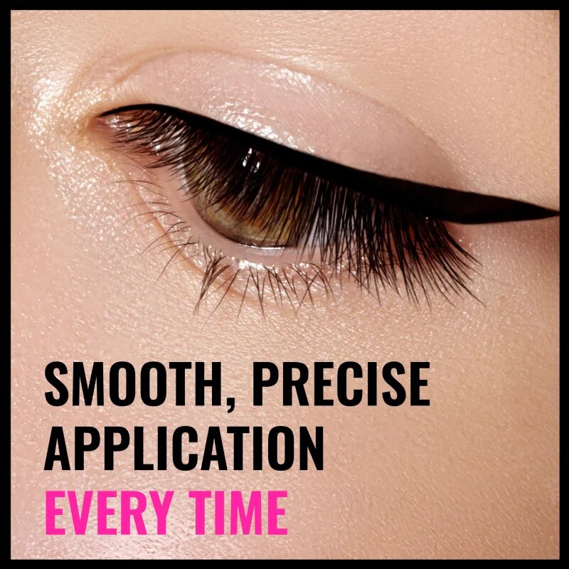 Dermacol Black Sensation Ultra Black tekuté oční linky odstín Black 2.8 ml