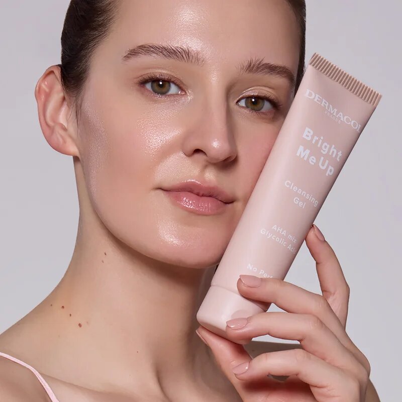 Dermacol Bright Me Up Cleansing Gel exfoliační čisticí gel na obličej 150 ml
