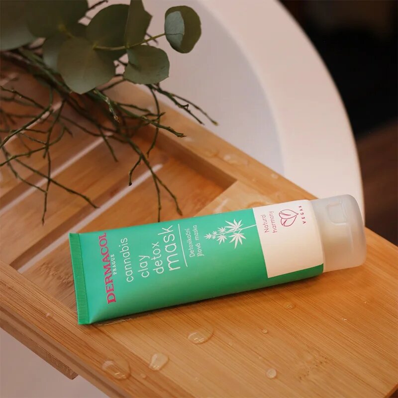 Dermacol Cannabis detoxikační maska s jílem 100 ml