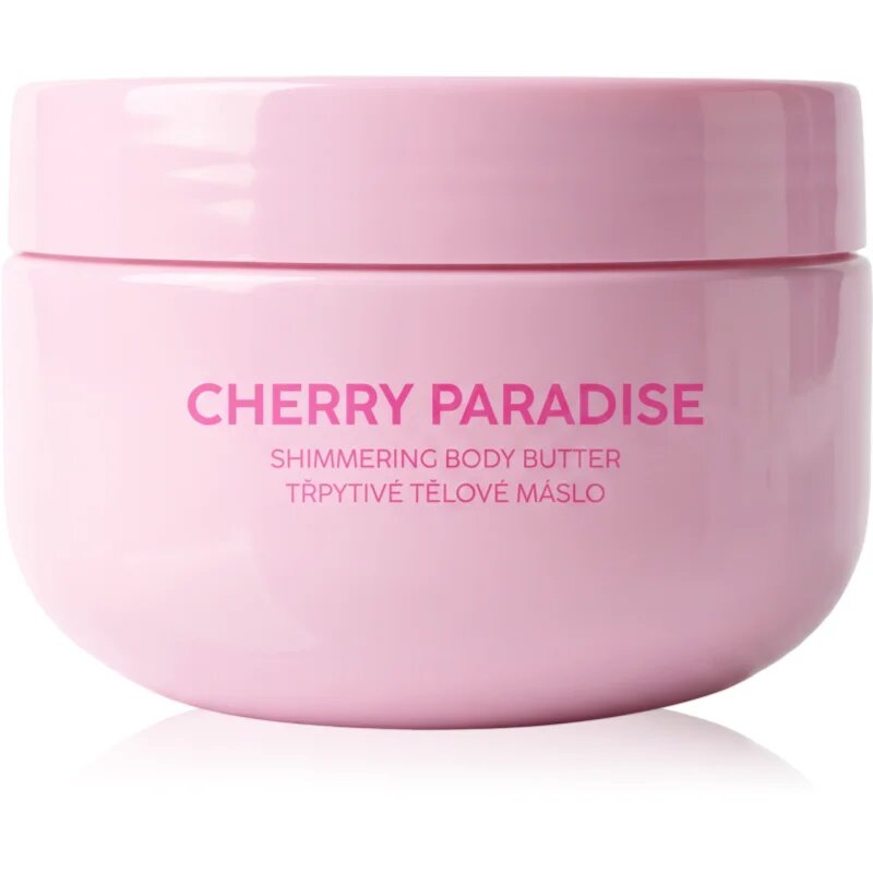 Dermacol Cherry Paradise tělové máslo pro třpytivý lesk 200 ml
