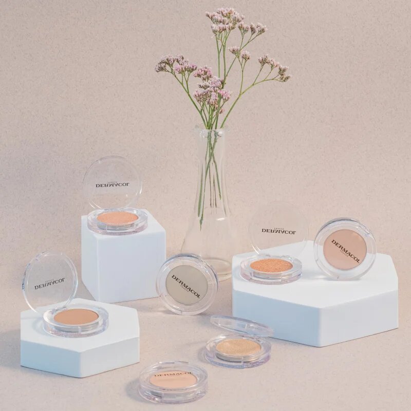 Dermacol Compact Mono oční stíny pro mokré a suché použití odstín 03 Rosé 2 g