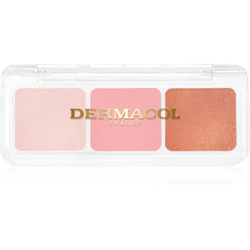 Dermacol Compact Trio paletka očních stínů odstín 4 Fairy Flirtini 4.2 g