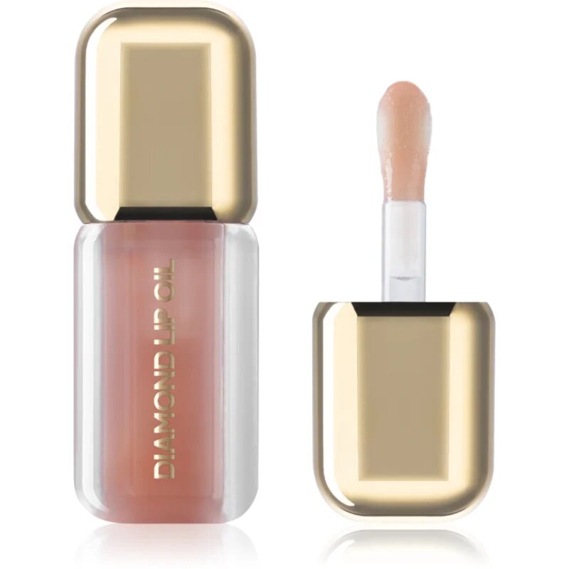 Dermacol Diamond Edition Lip Oil tónovací olej na rty se zvětšujícím efektem odstín 04 Vanilla Bliss 4 ml