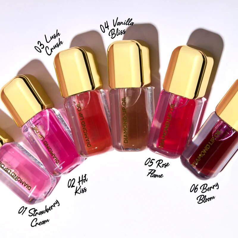 Dermacol Diamond Lip Oil tónovací olej na rty se zvětšujícím efektem odstín 03 Lush Crush 4 ml