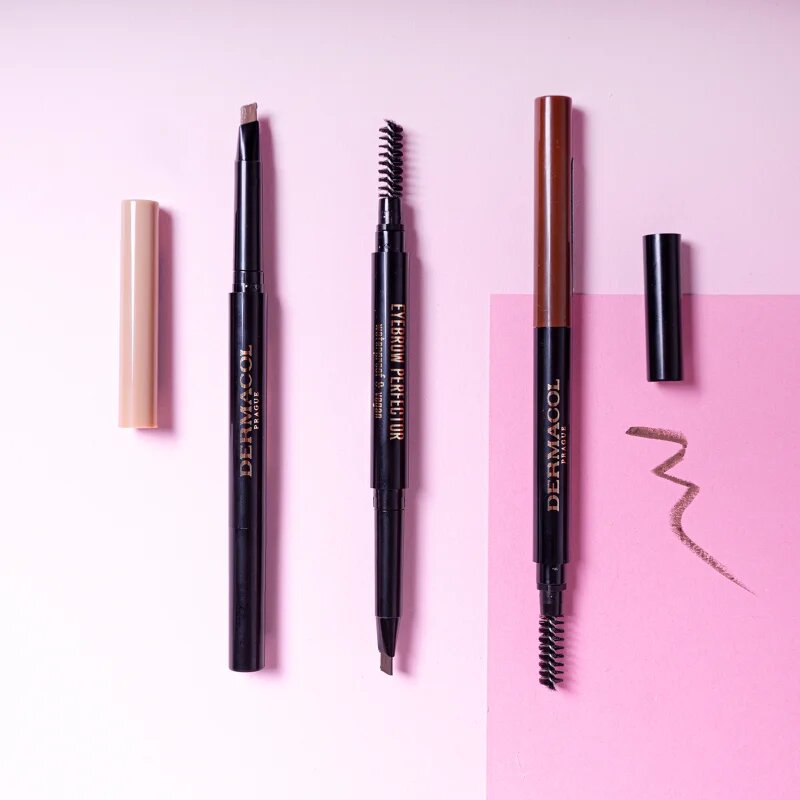 Dermacol Eyebrow Perfector automatická tužka na obočí s kartáčkem odstín 01 3 g