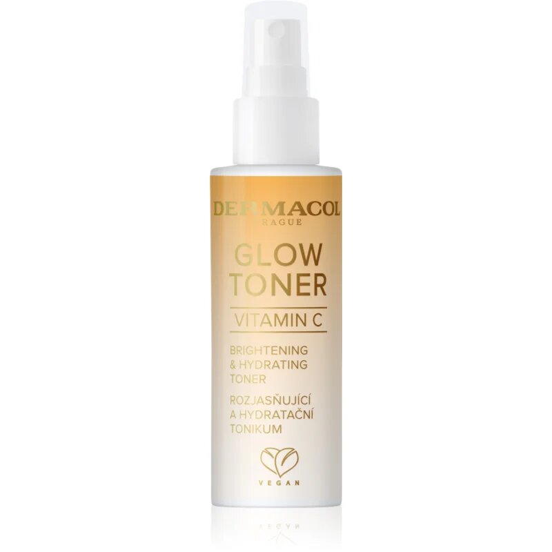 Dermacol Glow Toner pleťové tonikum ve spreji pro rozjasnění a hydrataci 100 ml