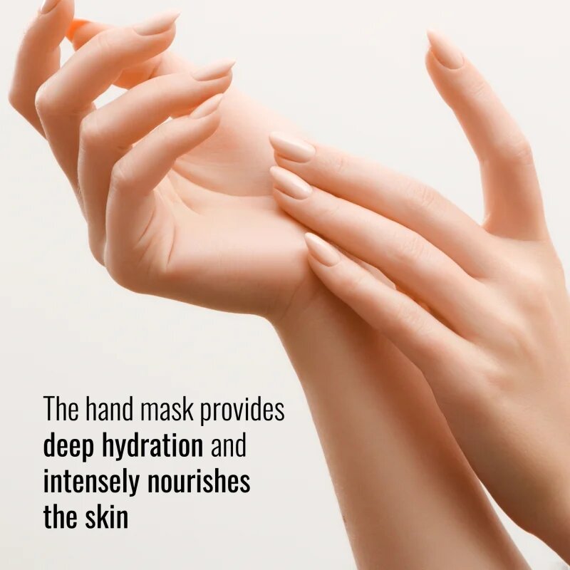 Dermacol Hand Mask Hydrating & Smoothing rukavice s hydratačním účinkem 1 pár