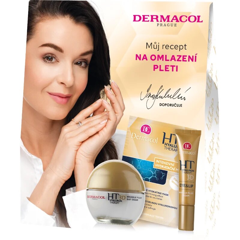 Dermacol Hyaluron Therapy 3D dárková sada s kyselinou hyaluronovou pro ženy