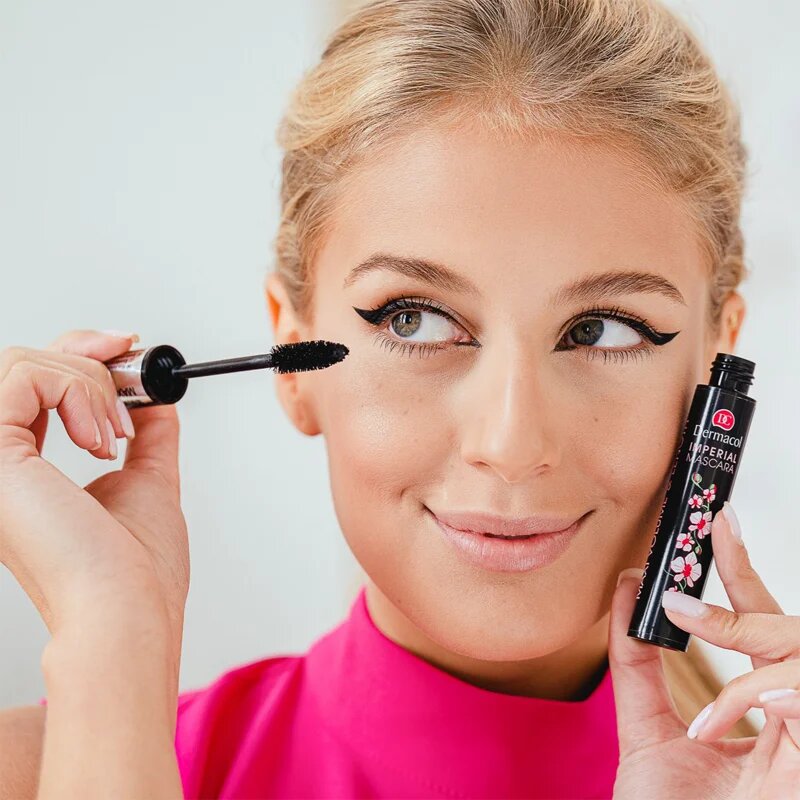 Dermacol Imperial Maxi Volume & Length řasenka pro prodloužení řas Black 13 ml