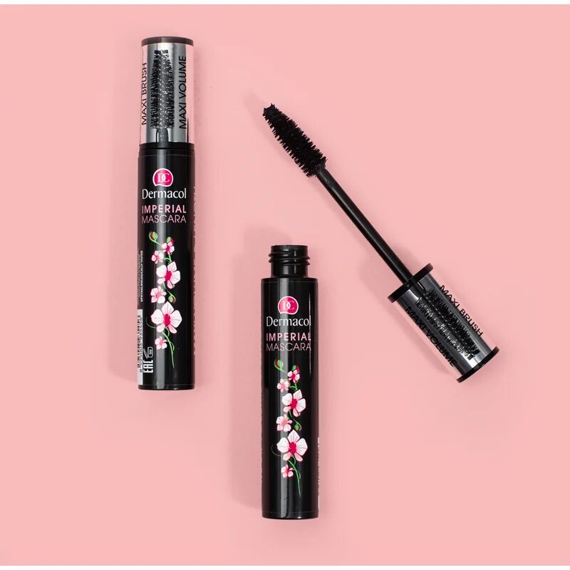 Dermacol Imperial Maxi Volume & Length řasenka pro prodloužení řas Black 13 ml