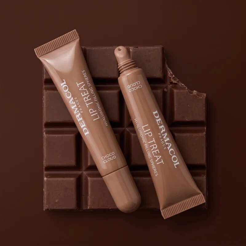 Dermacol Lip Treat hydratační lesk na rty odstín 12 Choco Cloud 10 ml