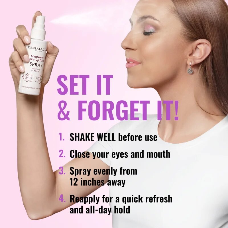 Dermacol Longwear Make-up Fixing Spray fixační sprej na make-up 100 ml