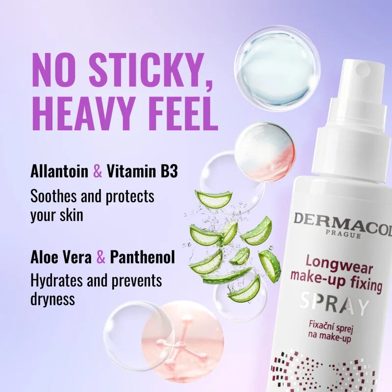 Dermacol Longwear Make-up Fixing Spray fixační sprej na make-up 100 ml