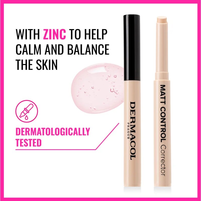 Dermacol Matt Control krycí korektor odstín 01 1.1 g