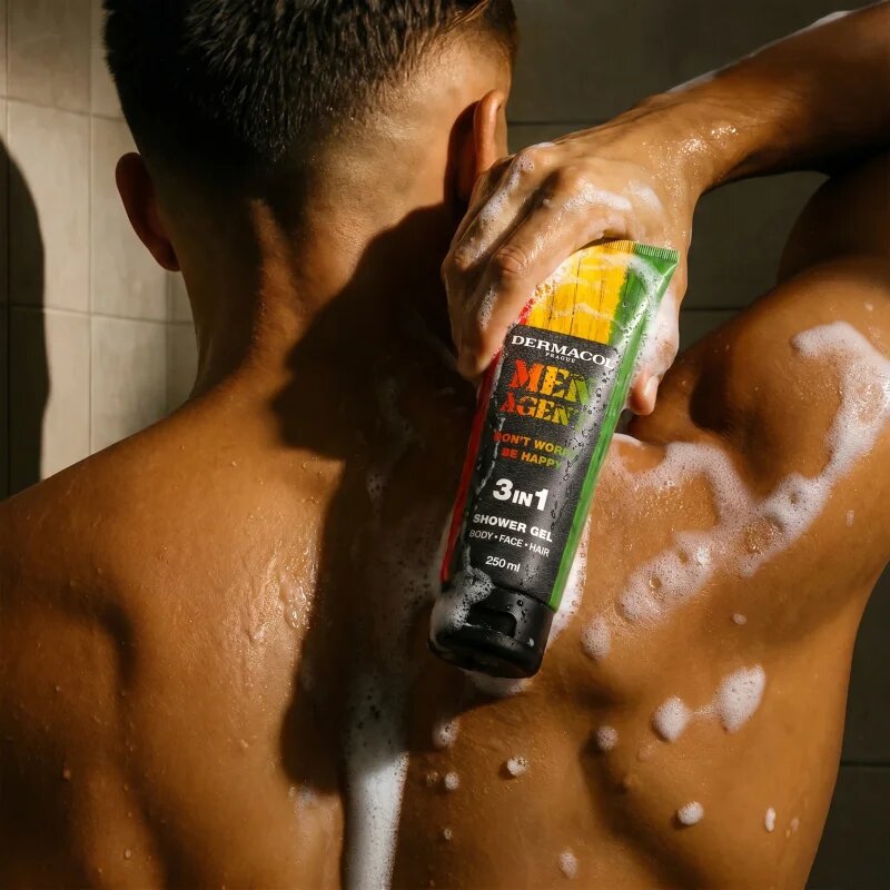 Dermacol Men Agent Don´t Worry Be Happy sprchový gel 3 v 1 250 ml