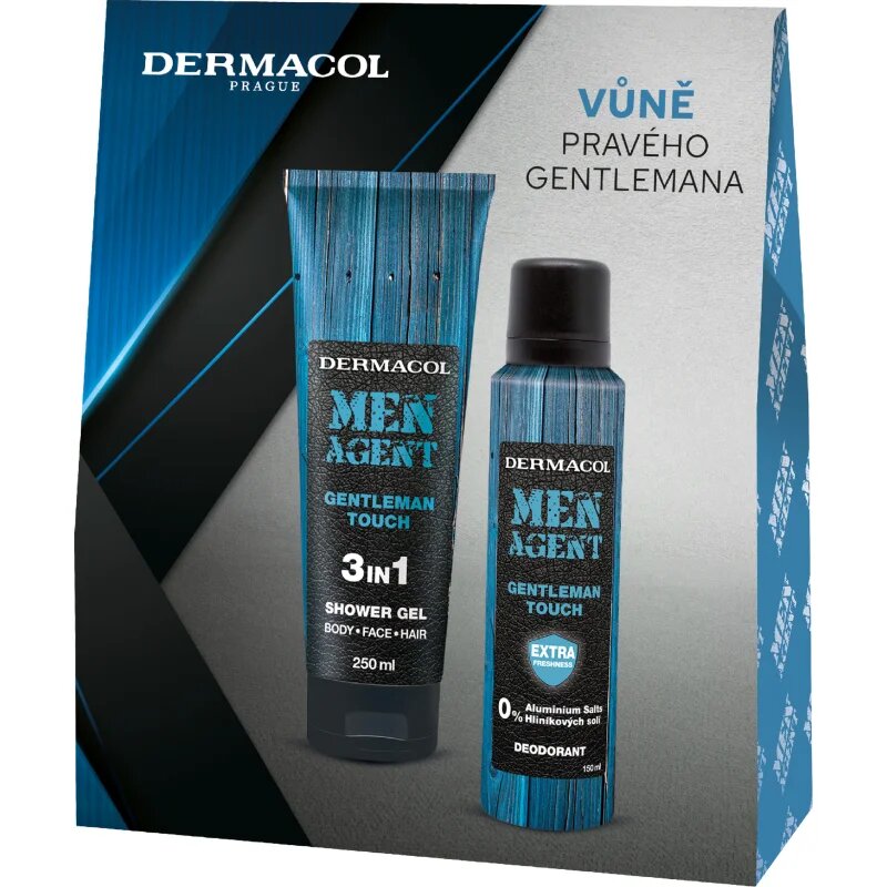 Dermacol Men Agent Gentleman Touch dárková sada na tělo pro muže
