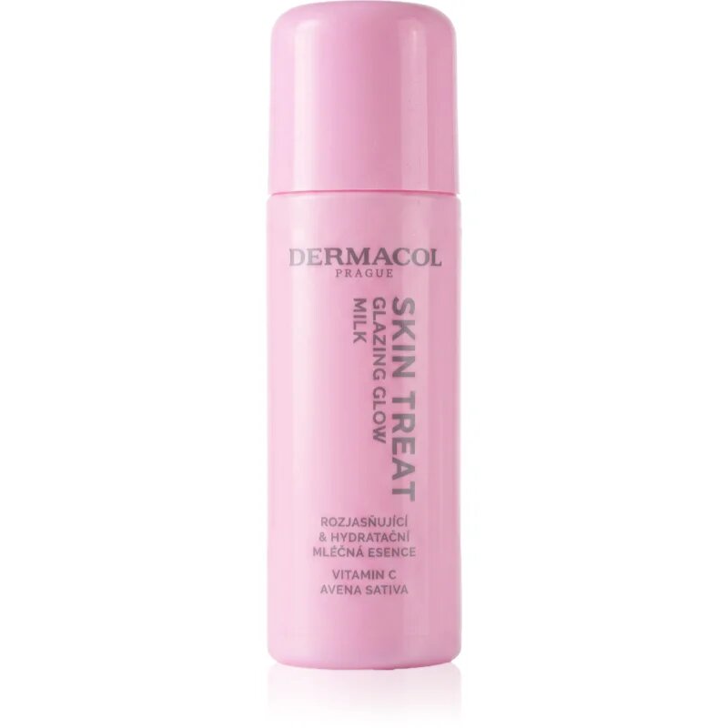 Dermacol Skin Treat Glazing Glow Milk pleťová esence pro rozjasnění a hydrataci 100 ml