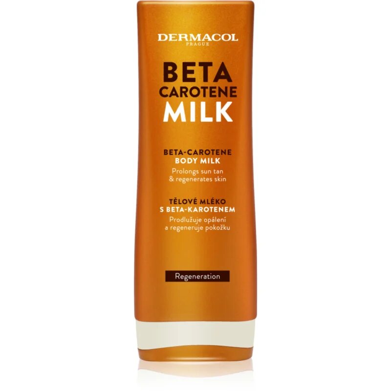 Dermacol Sun Beta Carotene tělové mléko na prodloužení opálení 200 ml