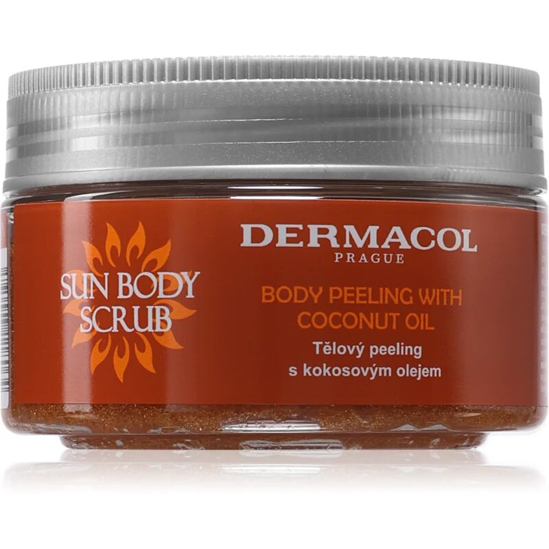 Dermacol Sun cukrový tělový peeling třpytivý 200 g