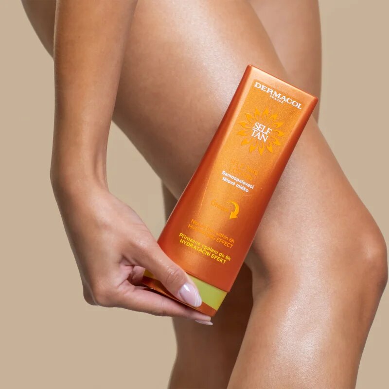 Dermacol Sun Self Tan samoopalovací tělové mléko 200 ml