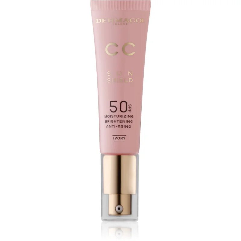 Dermacol Sun Shield CC krém SPF 50 odstín Ivory 30 ml