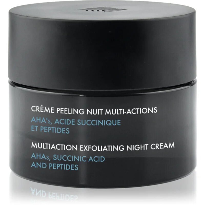 DermActe Treat Multiaction Exfoliating Night Cream exfoliační noční krém pro rozjasnění a vyhlazení pleti 50 ml