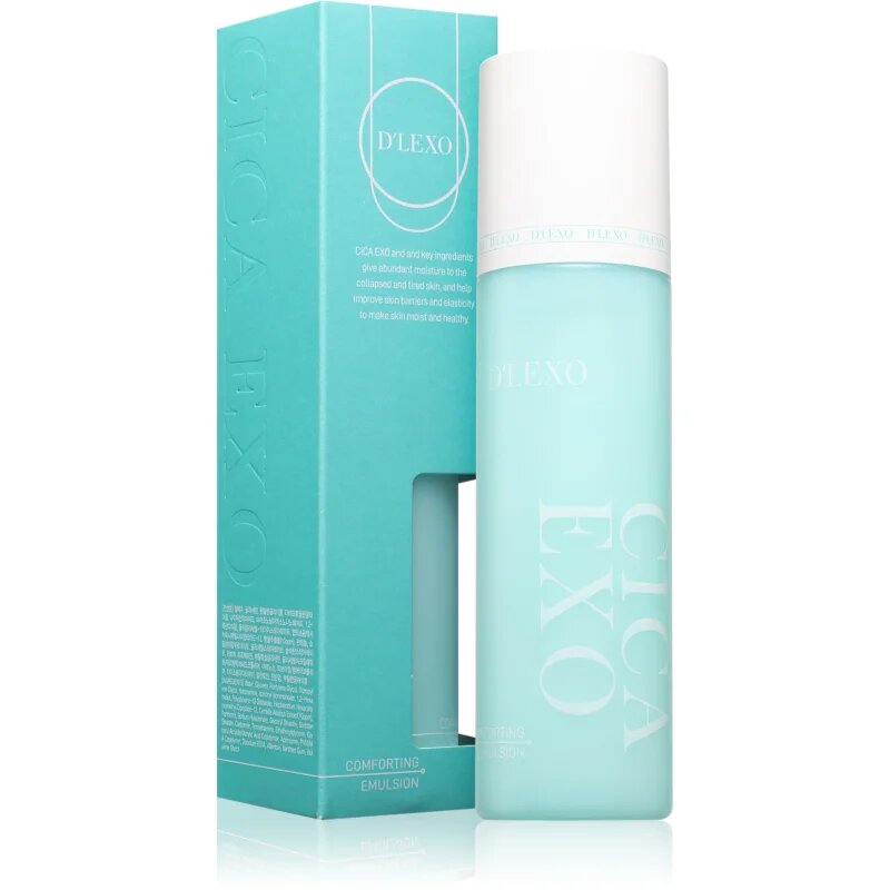Dermaline D'LEXO Cica Exo Comforting Emulsion intenzivní hydratační a zklidňující emulze 200 ml