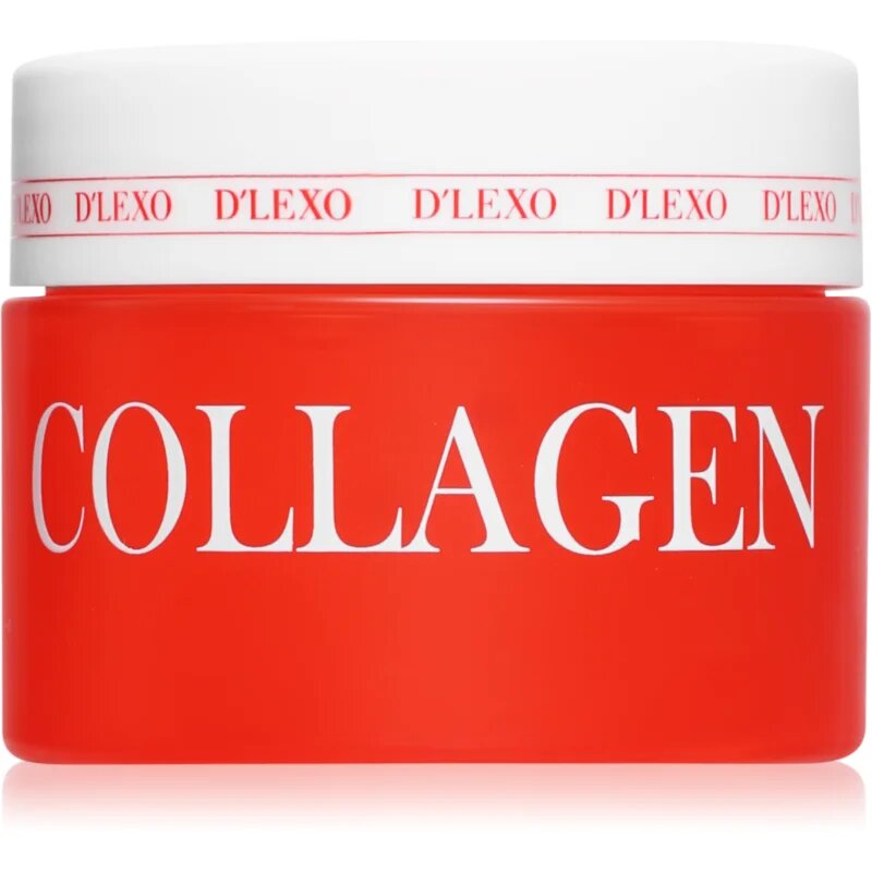 Dermaline D'LEXO Collagen Gel Cream hydratační gel krém pro regeneraci a výživu pleti 100 g