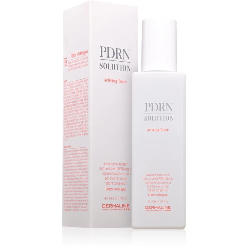 Dermaline PDRN Solution Activing Toner pleťové tonikum 200 ml
