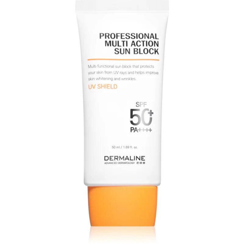 Dermaline Sun Care Professional Multi Action Sunblock SPF 50+ denní ochranný krém SPF 50+ 50 ml