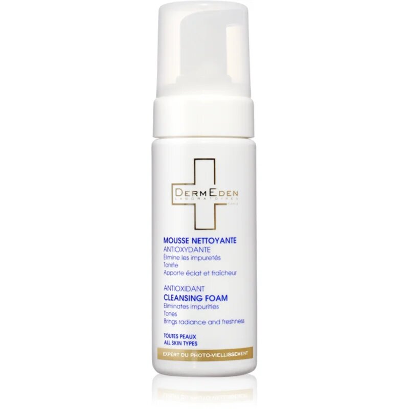 DermEden CLEANSERS Antioxidant Cleansing Foam detoxikační čisticí pěna 150 ml