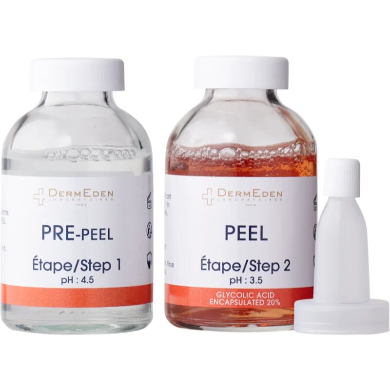 DermEden CONCENTRATES Advanced Peel vyhlazující exfoliační sérum 2x30 ml