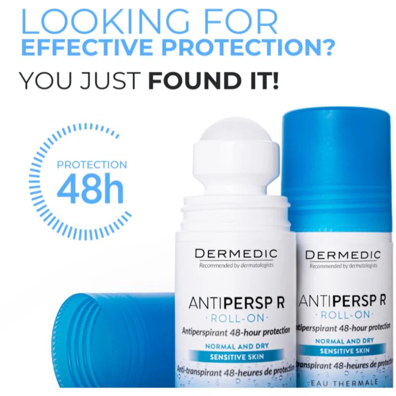 Dermedic Antipersp R antiperspirant roll-on 48h 60 g