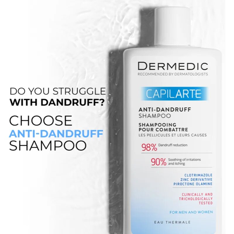 Dermedic Capilarte šampon proti lupům 300 ml