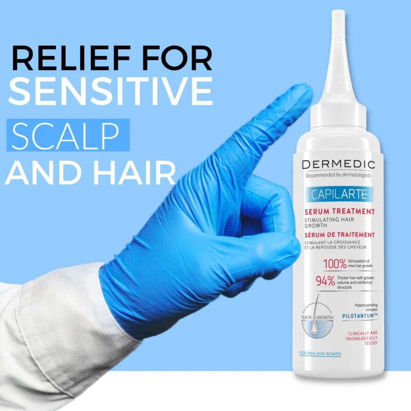 Dermedic Capilarte sérum stimulující růst vlasů s regeneračním účinkem 150 ml