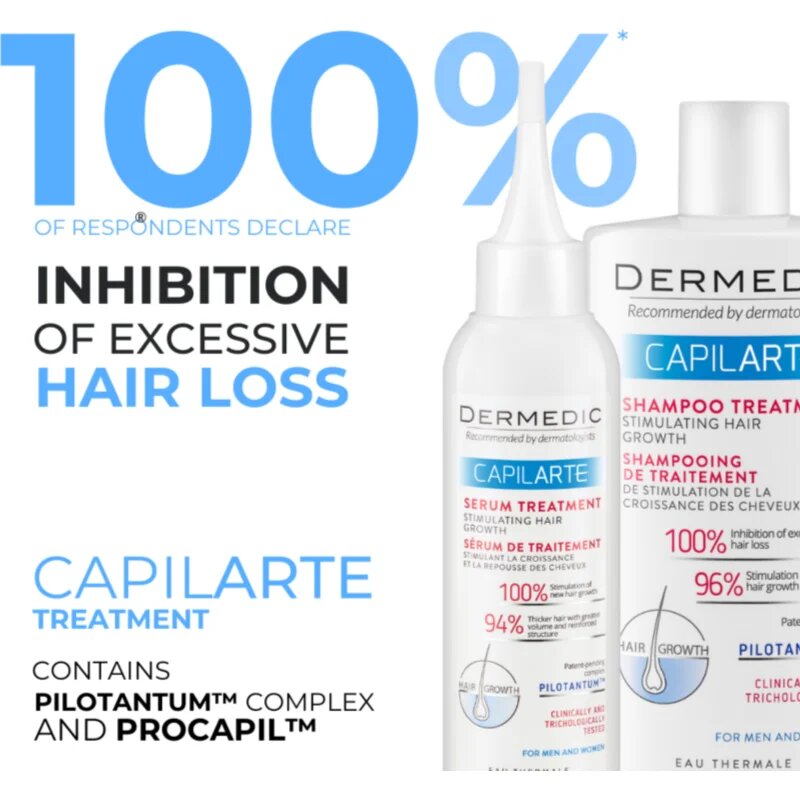 Dermedic Capilarte sérum stimulující růst vlasů s regeneračním účinkem 150 ml