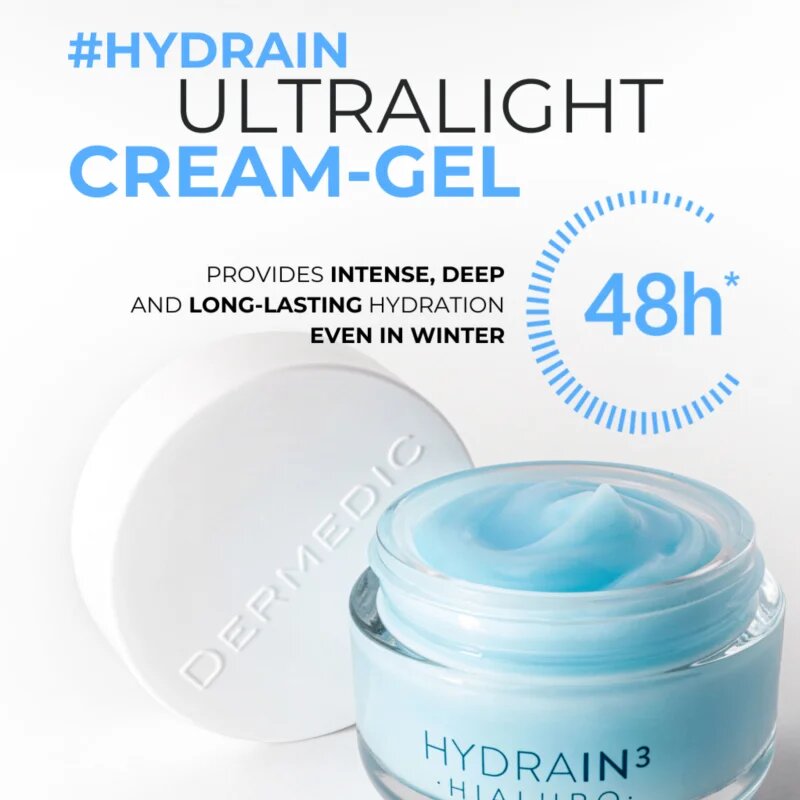 Dermedic Hydrain3 Hialuro hloubkově hydratační krémový gel 50 ml
